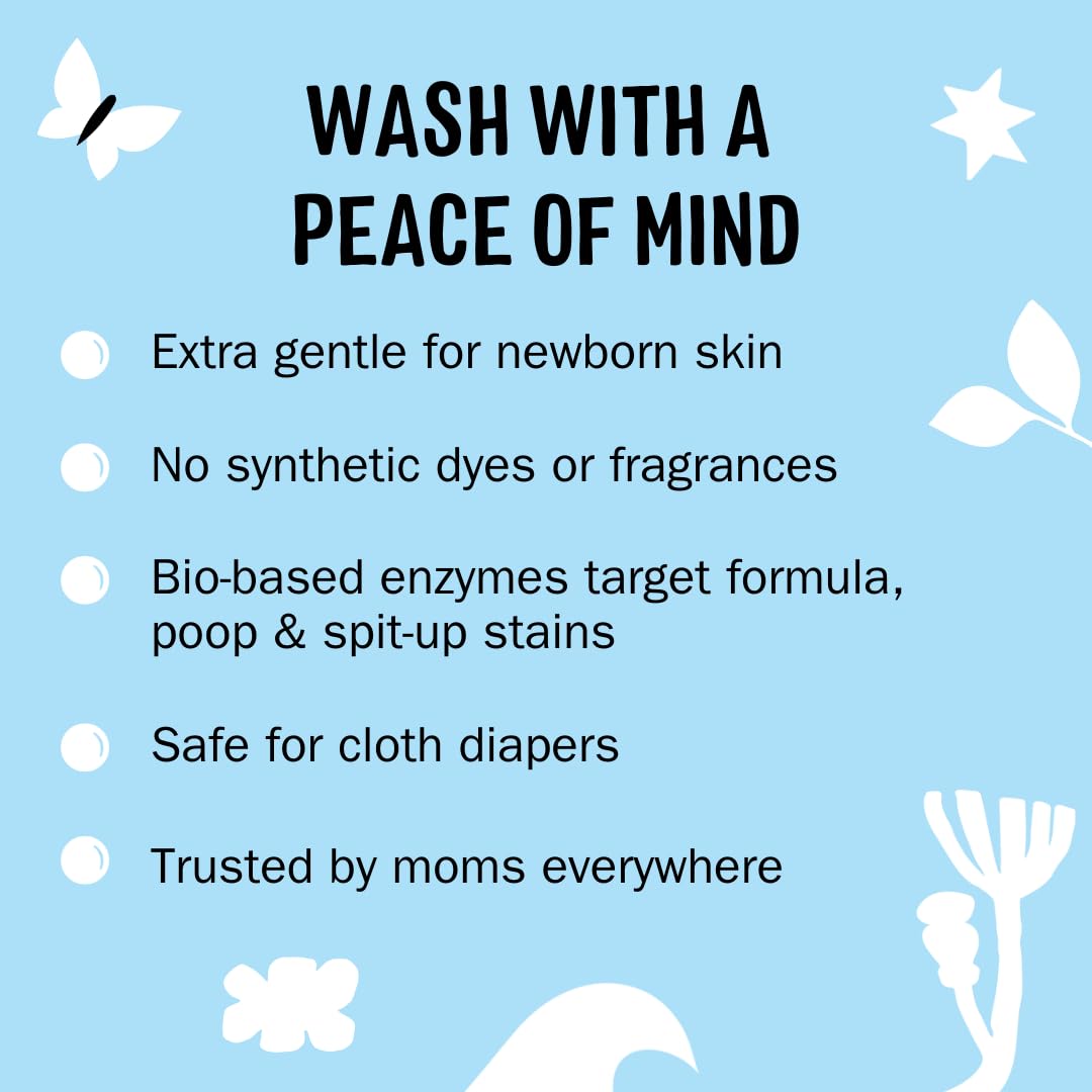 Molly's Suds Baby Laundry Detergent Powder | Removes Formula, Poop & Spit-Up Stains | Extra Gentle for Newborns (Sweet Baby Shea) Nirvana Guru