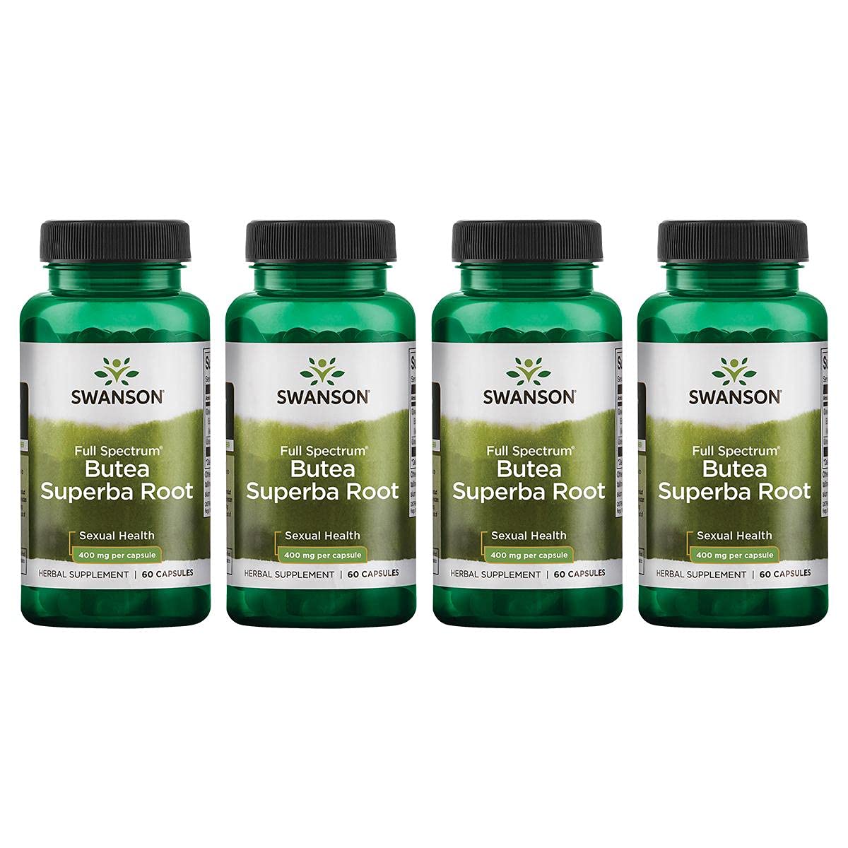 Swanson Butea Superba Root Full Spectrum Intimacy & Sexual Support 400 Milligrams 60 Capsules 2 Pack Nirvana Guru