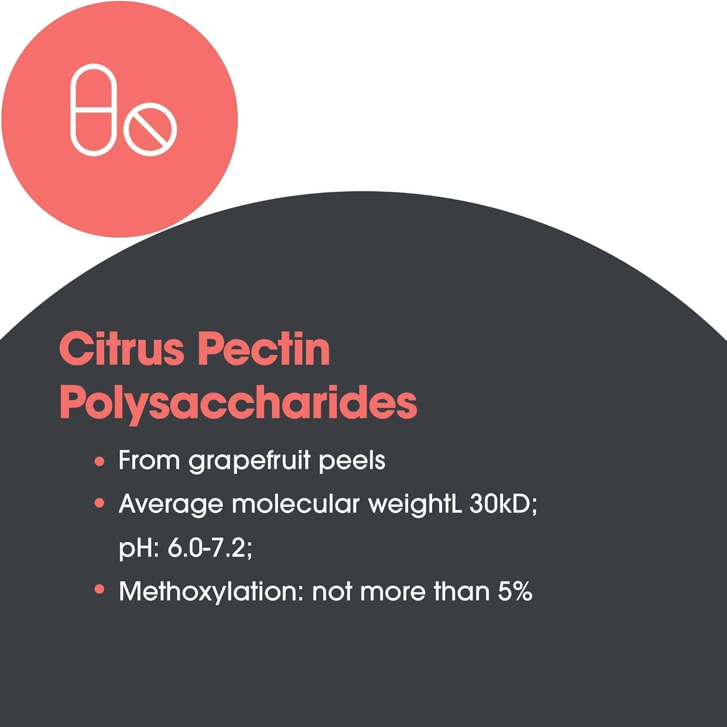 Allergy Research Group Modified Citrus Pectin - Dietary Supplement for Natural Detox and Cleanse, Citrus Pectin Powder Capsules with Reduced Molecular Weight - 120 Vegetarian Capsules Nirvana Guru