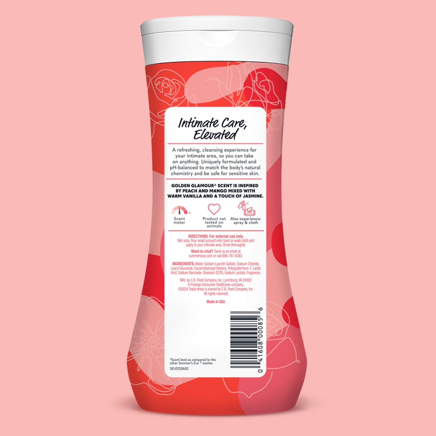 Summer's Eve, Ultimate Odor Control, Feminine Body Wash with Boric Acid, Removes Odor, Feminine Wash with pH Balance, 15 Fl Oz Nirvana Guru