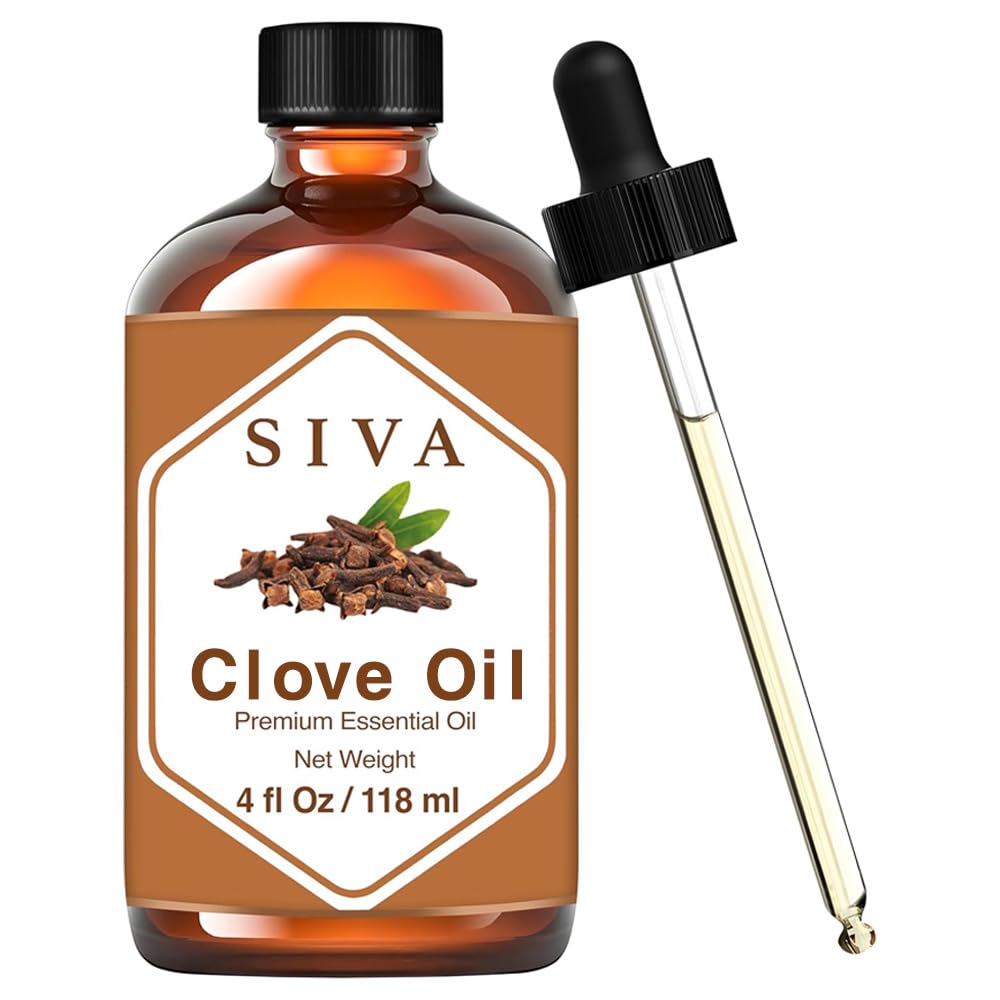 SIVA Lavender Essential Oil - 4 Fl Oz – Natural Lavender Oil - for Diffuser, Face, Skin Care, Aromatherapy, Hair Care, Scalp and Body Massage - with Dropper - Nirvana Guru
