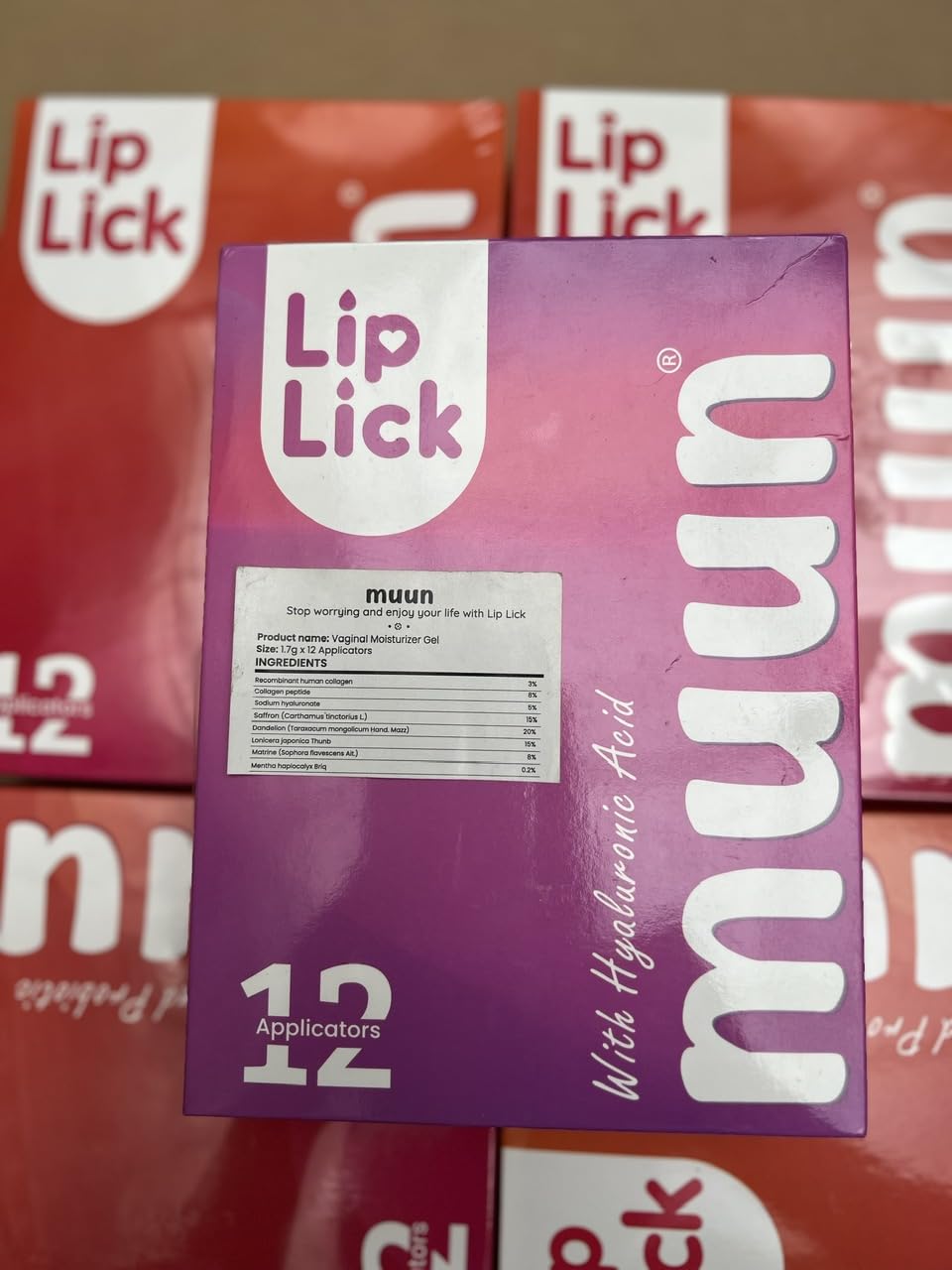 Muun Vaginal Moisturizer - Pack 12 Immediate Intimate Hydration - Dryness Burning Itching Discomfort Relief with Hyaluronic Acid - pH Balance - Estrogen & Hormone Free Nirvana Guru