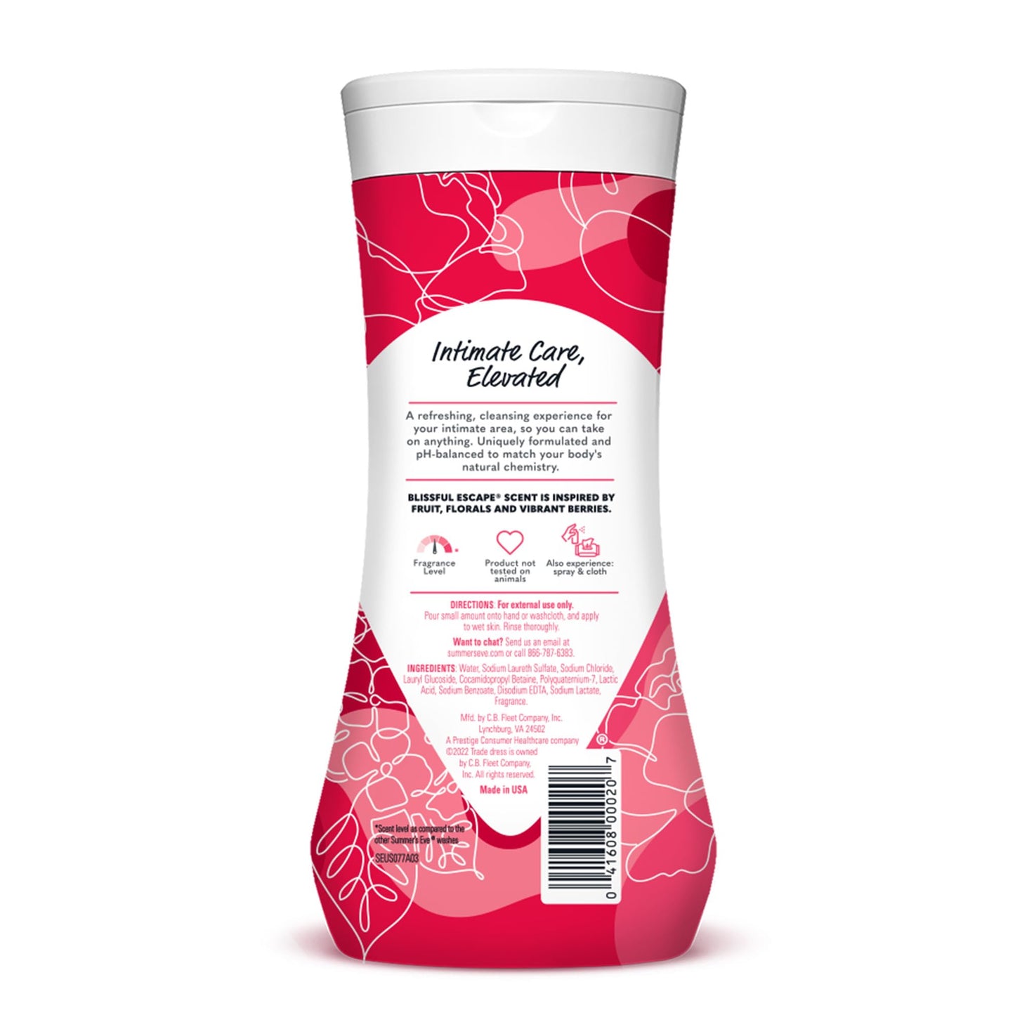 Summer's Eve, Ultimate Odor Control, Feminine Body Wash with Boric Acid, Removes Odor, Feminine Wash with pH Balance, 15 Fl Oz Nirvana Guru