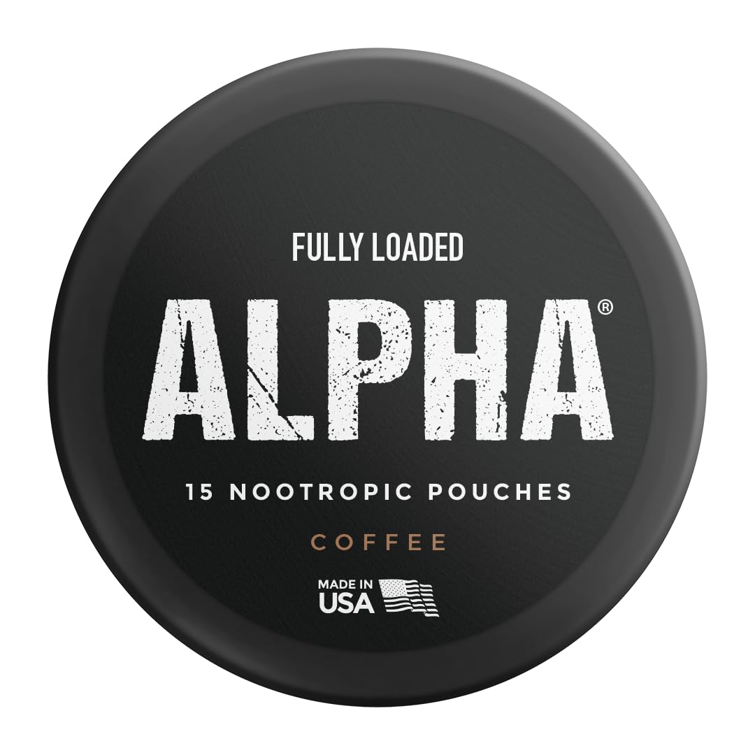 Fully Loaded Alpha Fuel Nootropic Pouches (Wintergreen Fuel) - Nootropic Energy Pouches with Caffeine, Alpha GPC, Tyrosine, Taurine, Guarana and More