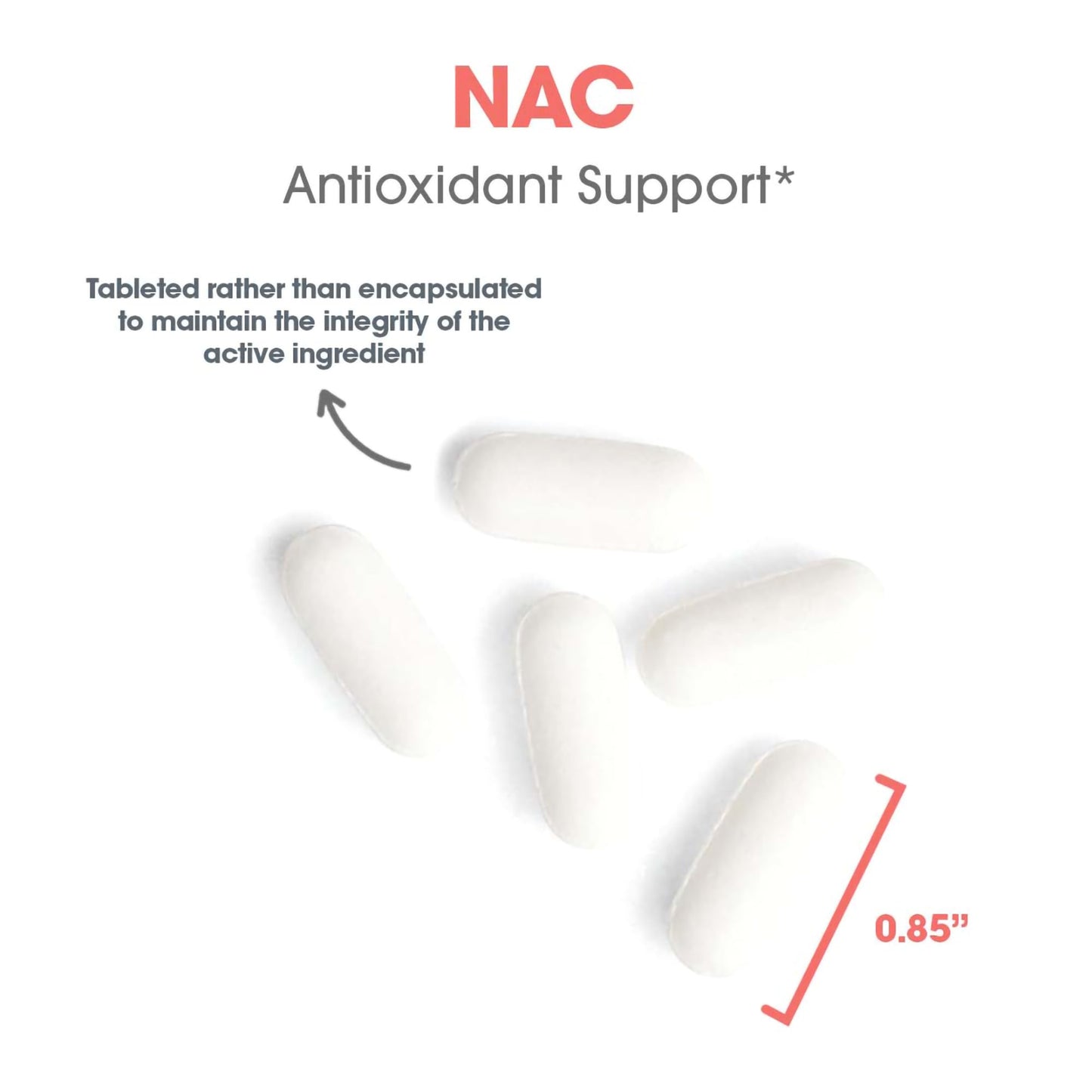 Allergy Research Group NAC Supplement - N-Acetyl-L-Cysteine, Glutathione Precursor, Supports Immune Function, Healthy Mucus Clearance, Free Form Amino Acid, Hypoallergenic - 120 Count Nirvana Guru