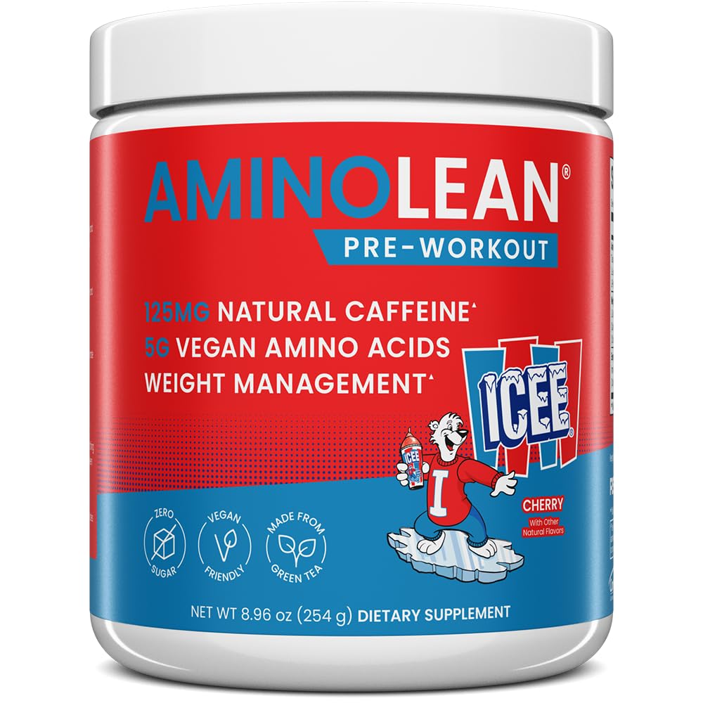 RSP NUTRITION AminoLean Pre Workout Powder, Amino Energy & Weight Management with Vegan BCAA Amino Acids, Natural Caffeine, Preworkout Boost for Men & Women, 30 Serv, Pink Lemonade… Nirvana Guru
