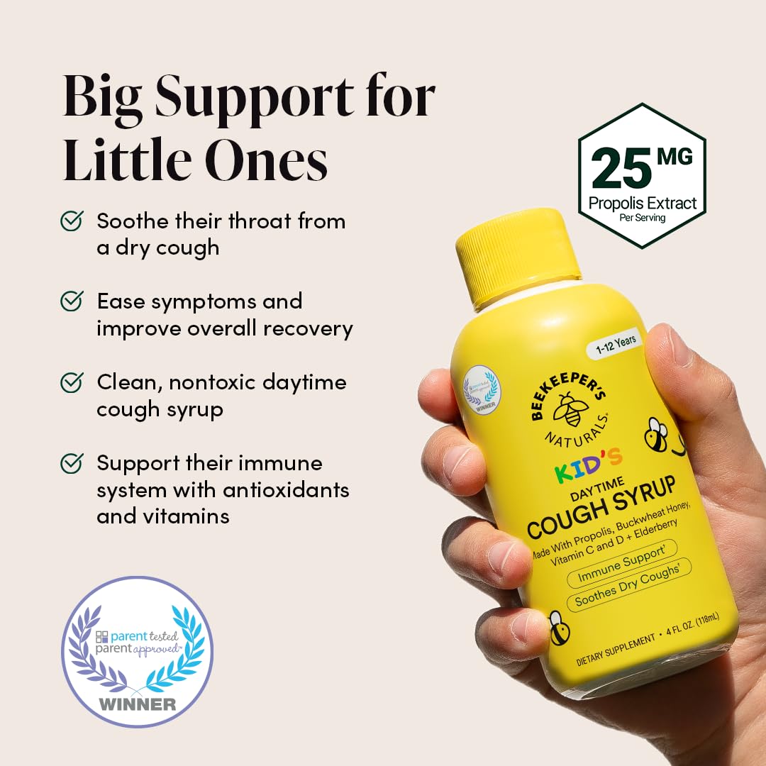 Kids Throat Soothing Lollipops by Beekeeper's Naturals - Doctor Formulated Immune Support, Vitamin D & Honey, Under 2g Sugar, Clean Ingredients,15 ct Nirvana Guru