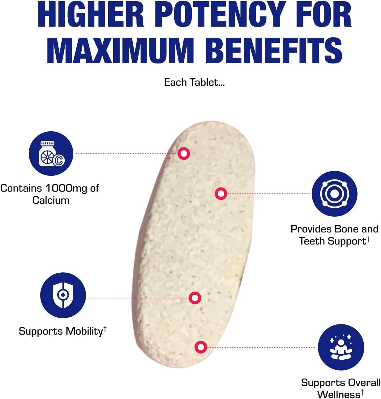 Clinical Calcium Complex Bone Supplement - Restorative Calcium Magnesium Zinc D3 Supplement for Bone Health Strength & Density Support with Antioxidant Bioflavonoids - High Absorption - 15 Servings Nirvana Guru