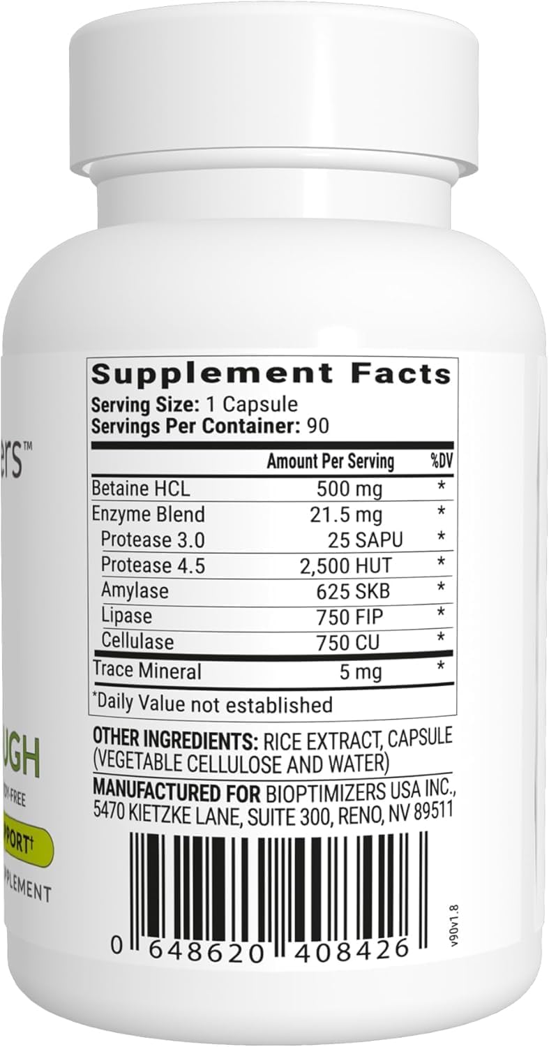 BiOptimizers - P3-OM (60 Capsules) and HCL Breakthrough (90 Capsules) Supplement Bundle Nirvana Guru
