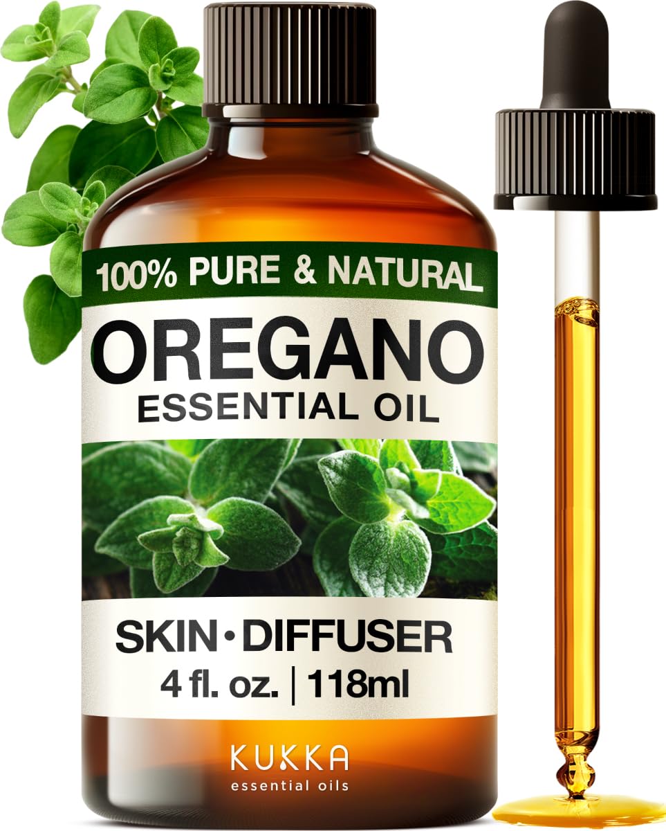 KUKKA essential oils 100% Pure & Natural Lavender Essential Oil for Diffuser, Body, Aromatherapy & Soap Making Scent (4 Fl Oz/118 ml)