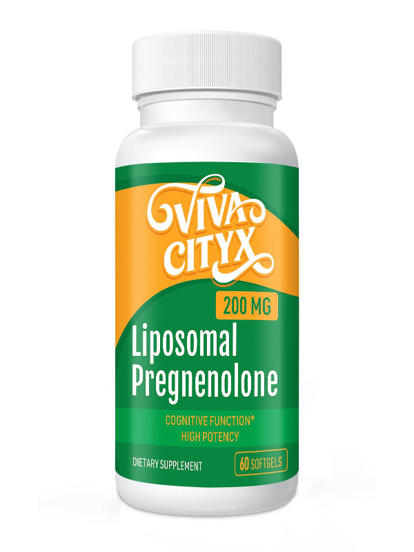 Pregnenolone 200 mg for Memory, Focus - Superior Absorption | from Wild Yam | Gluten-Free | 60 Capsules Nirvana Guru