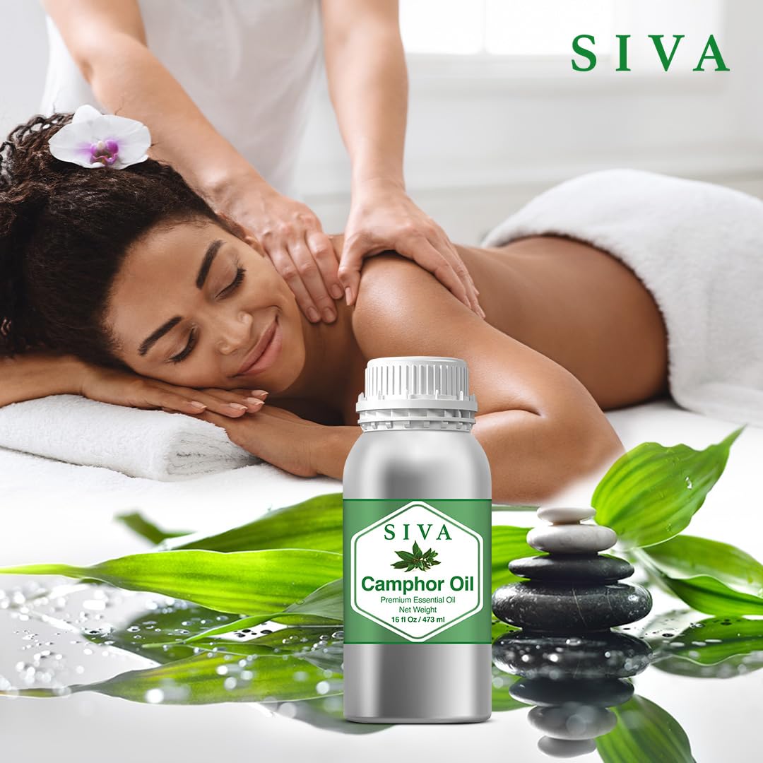 SIVA Lavender Essential Oil - 4 Fl Oz – Natural Lavender Oil - for Diffuser, Face, Skin Care, Aromatherapy, Hair Care, Scalp and Body Massage - with Dropper - Nirvana Guru