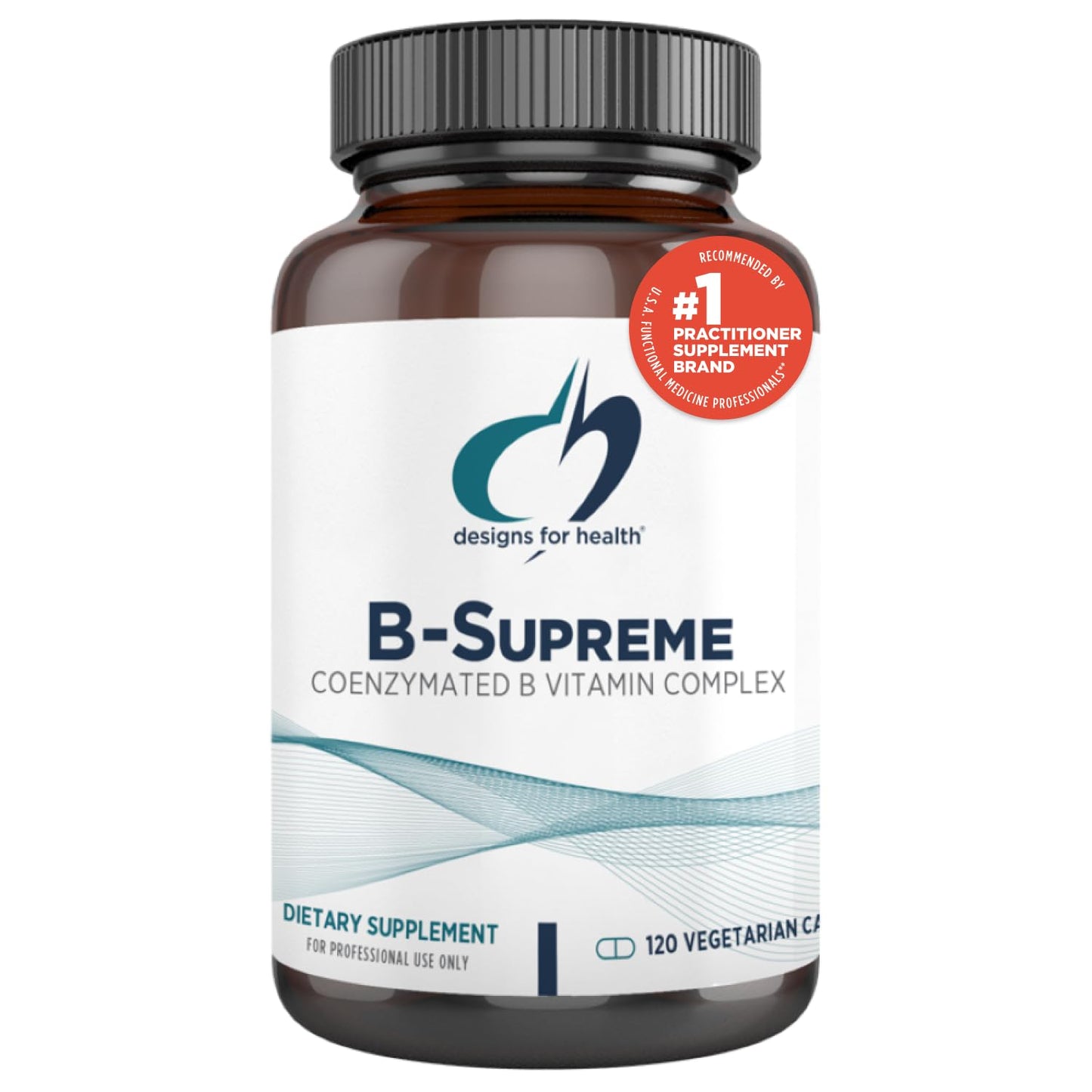 Designs for Health Methylated Vitamin B Complex - Vitamin B Supplements with B12 Vitamins, B1, B3, Niacin, B6, Folate & Biotin - Methylated Multivitamin for Metabolic + Heart Health (120 Capsules) Nirvana Guru