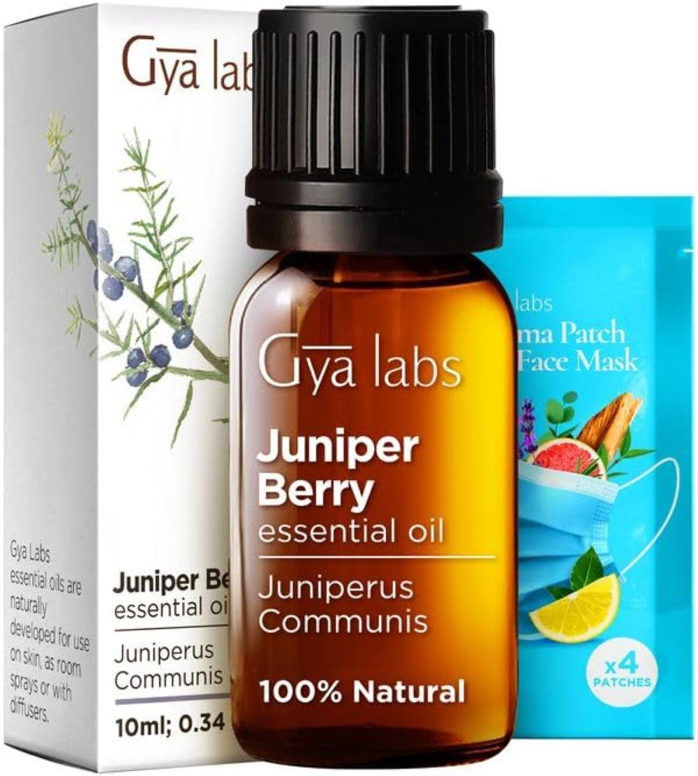Gya Labs Frankincense Essential Oil for Face - 0.34 Fl Oz - 100% Pure Natural Frankincense Oil for Skin, Body Massages & Candle Making - Premium Grade for Wellness & Comfort - Woody & Calming Scent