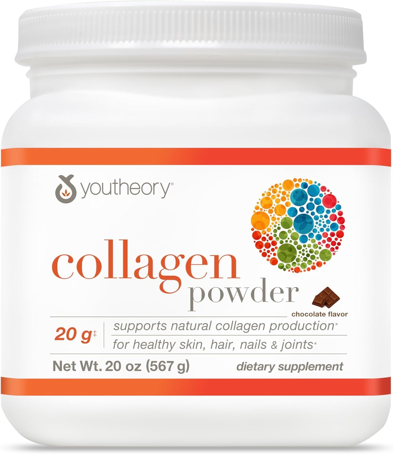 Youtheory Collagen Powder - Premium Collagen Supplement with Vitamin C & Biotin - Healthy Hair, Nails, Skin & Joints* - Hydrolyzed & Highly Absorbable - Dairy & Gluten Free - Unflavored - 10 oz - Nirvana Guru