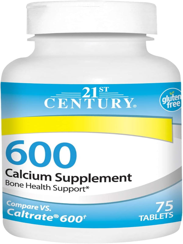 21st Century Calcium Supplement, 600 mg, 400 Count Nirvana Guru