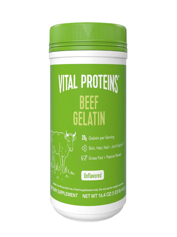 Vital Proteins Beef Gelatin Powder - Grass-Fed 16.4 oz - Nirvana Guru