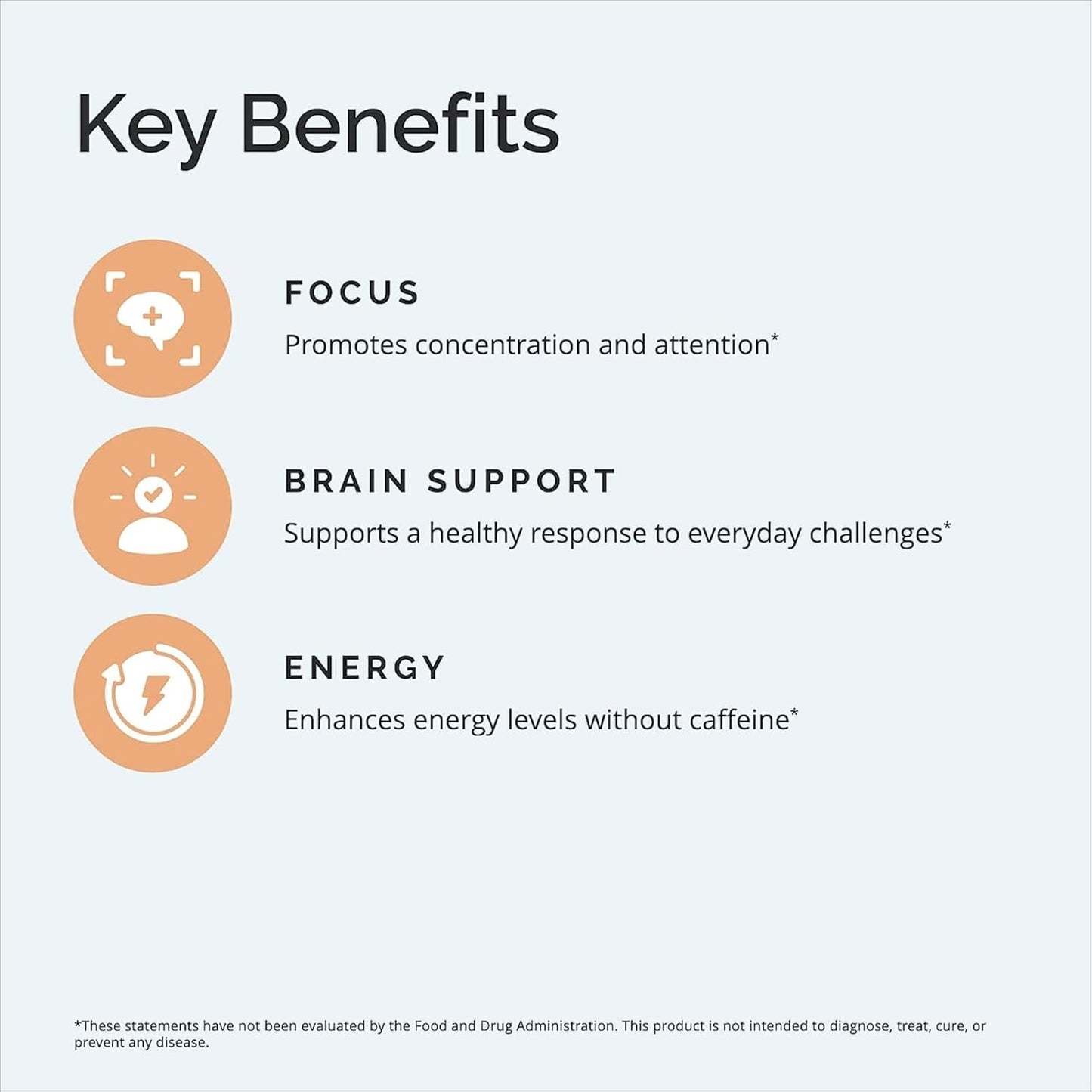 BRAINMD Dr Amen Focus & Energy - 120 Capsules, Pack of 2 - Promotes Concentration & Attention - Caffeine Free, Gluten Free - 60 Total Servings Nirvana Guru