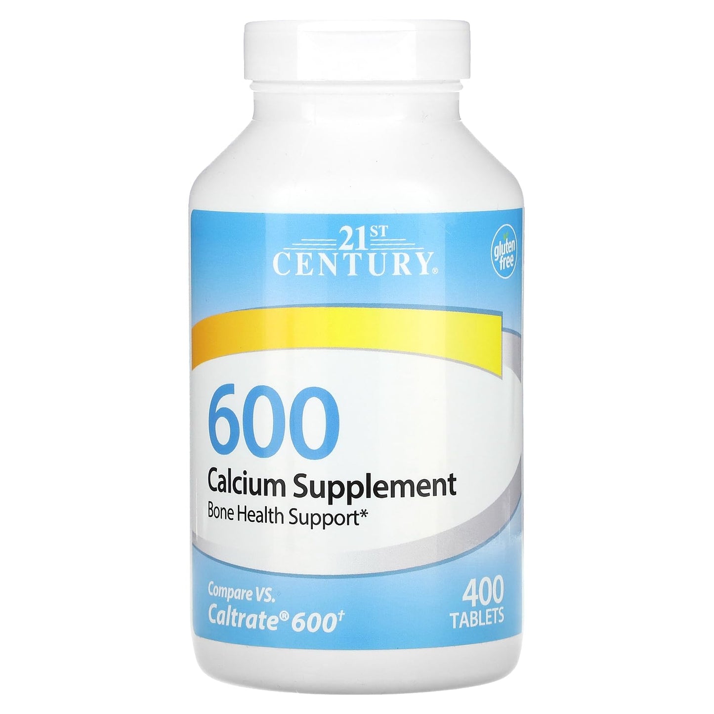 21st Century Calcium Supplement, 600 mg, 400 Count Nirvana Guru