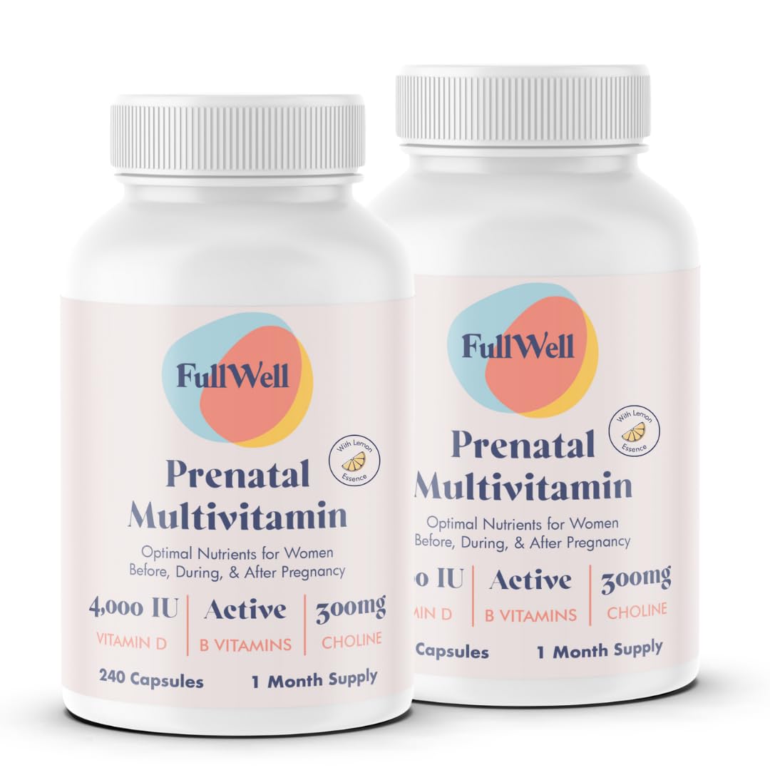 Prenatal Vitamins | Choline, folate, Vitamin D for fetal Growth, Brain Development | 26+ Vital Nutrients | Dietitian-Formulated, OBGYN Recommended, Non-GMO, 3rd Party Tested, 30 Servings Nirvana Guru