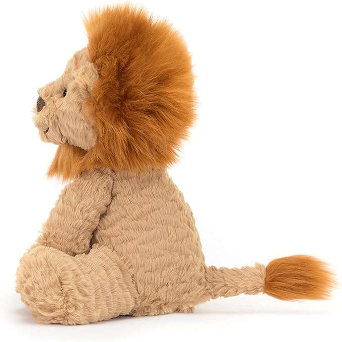 Jellycat Fuddlewuddle Lion Stuffed Animal, Medium 9 inches - Big Cat Plush Toy - Classic Children's Gift nirvanaguru