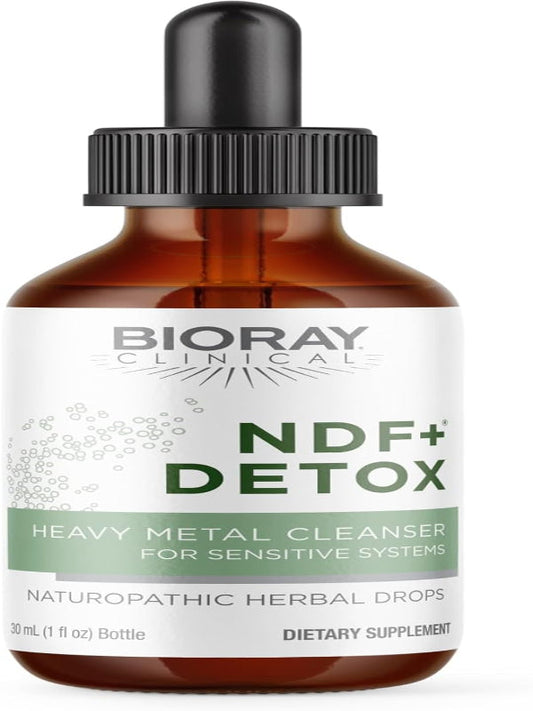 BIORAY Clinical NDF Plus - 1 fl oz - Naturally Removes Toxins from The Body - Non-GMO, Vegetarian, Gluten Free Nirvana Guru