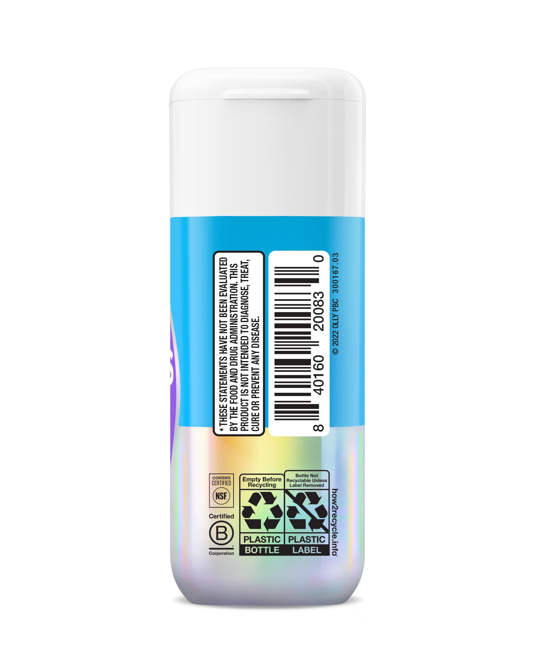 OLLY Combat Cravings, Metabolism & Energy Support Supplement,1000 mcg Chromium, Green Tea, Goji Berry, Ginger - 30 Count Nirvana Guru