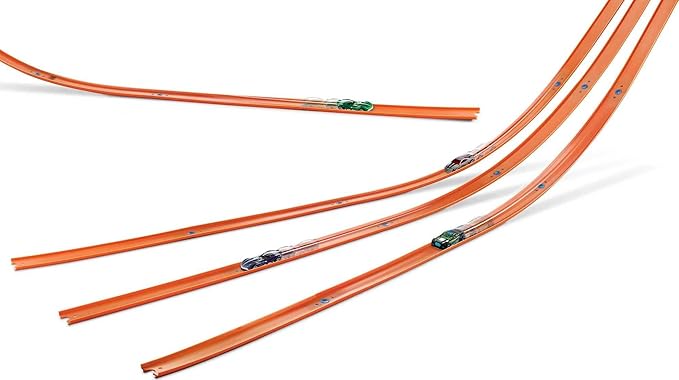 Hot Wheels Toy Car Mega Track Set Pack, 87 Component Building Parts for 40-ft of Track & 1:64 Scale Vehicle (Amazon Exclusive) nirvanaguru