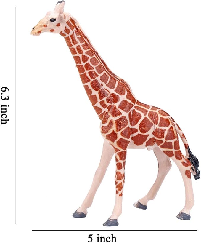 BOLZRA Safari Animals Figures Toys, Realistic Jumbo Wild Zoo Animal Figurines Plastic African Jungle Animals Playset for Kids Toddlers, 14 Piece Gift Set nirvanaguru