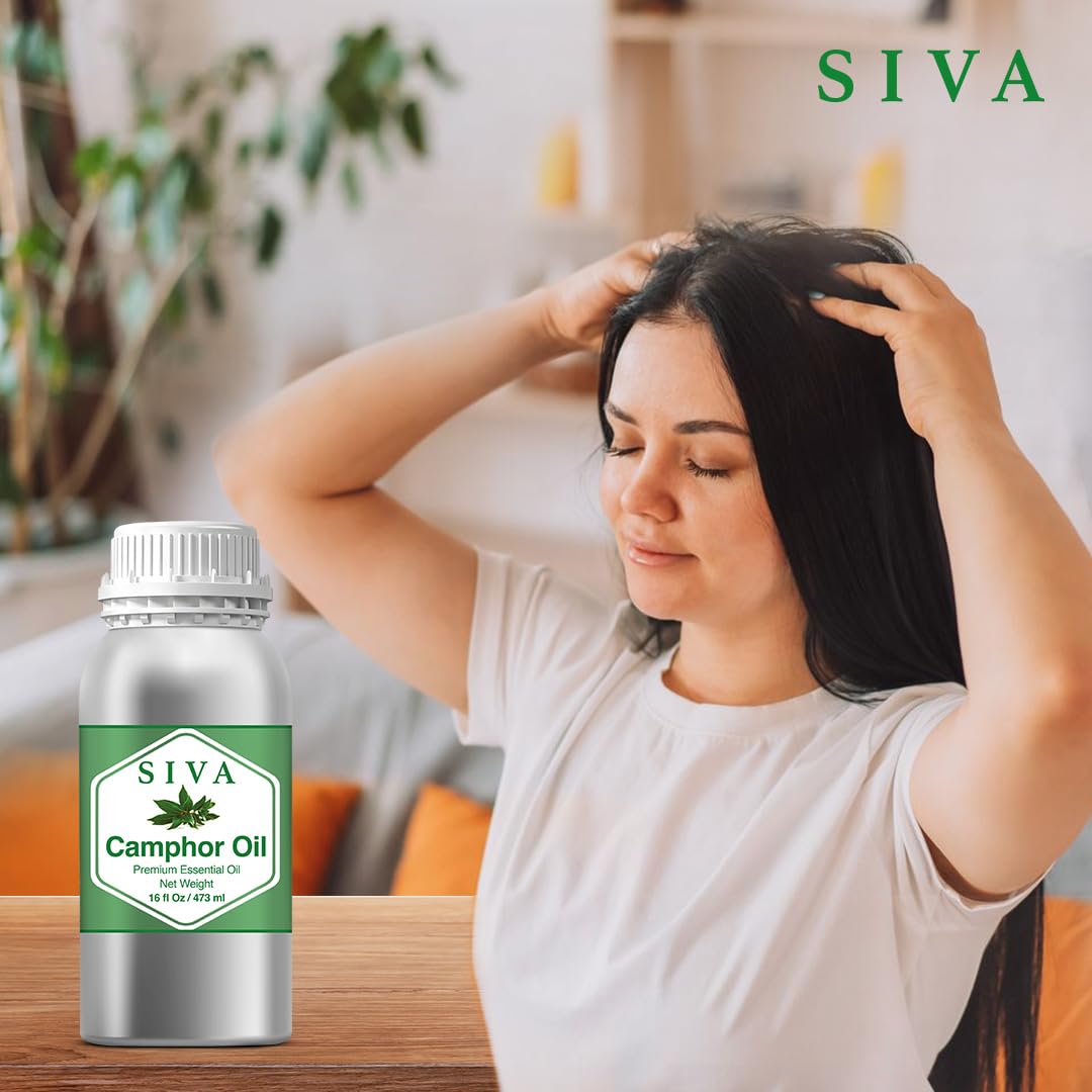 SIVA Lavender Essential Oil - 4 Fl Oz – Natural Lavender Oil - for Diffuser, Face, Skin Care, Aromatherapy, Hair Care, Scalp and Body Massage - with Dropper - Nirvana Guru