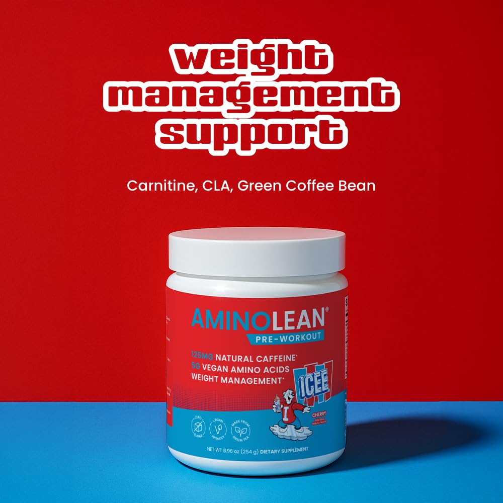 RSP NUTRITION AminoLean Pre Workout Powder, Amino Energy & Weight Management with Vegan BCAA Amino Acids, Natural Caffeine, Preworkout Boost for Men & Women, 30 Serv, Pink Lemonade… Nirvana Guru