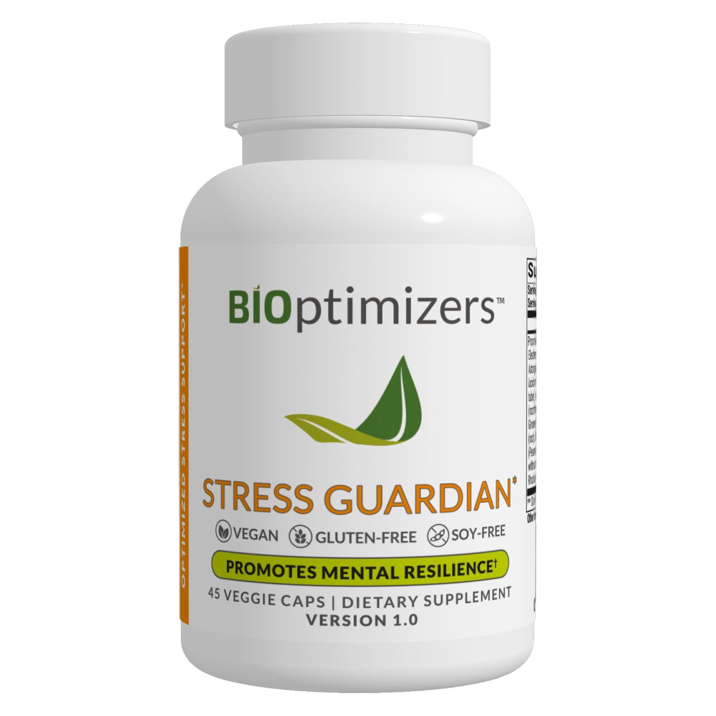 BIOptimizers Stress Guardian – Stress Relief Capsule – Rest Support Management - 90 Capsules Nirvana Guru
