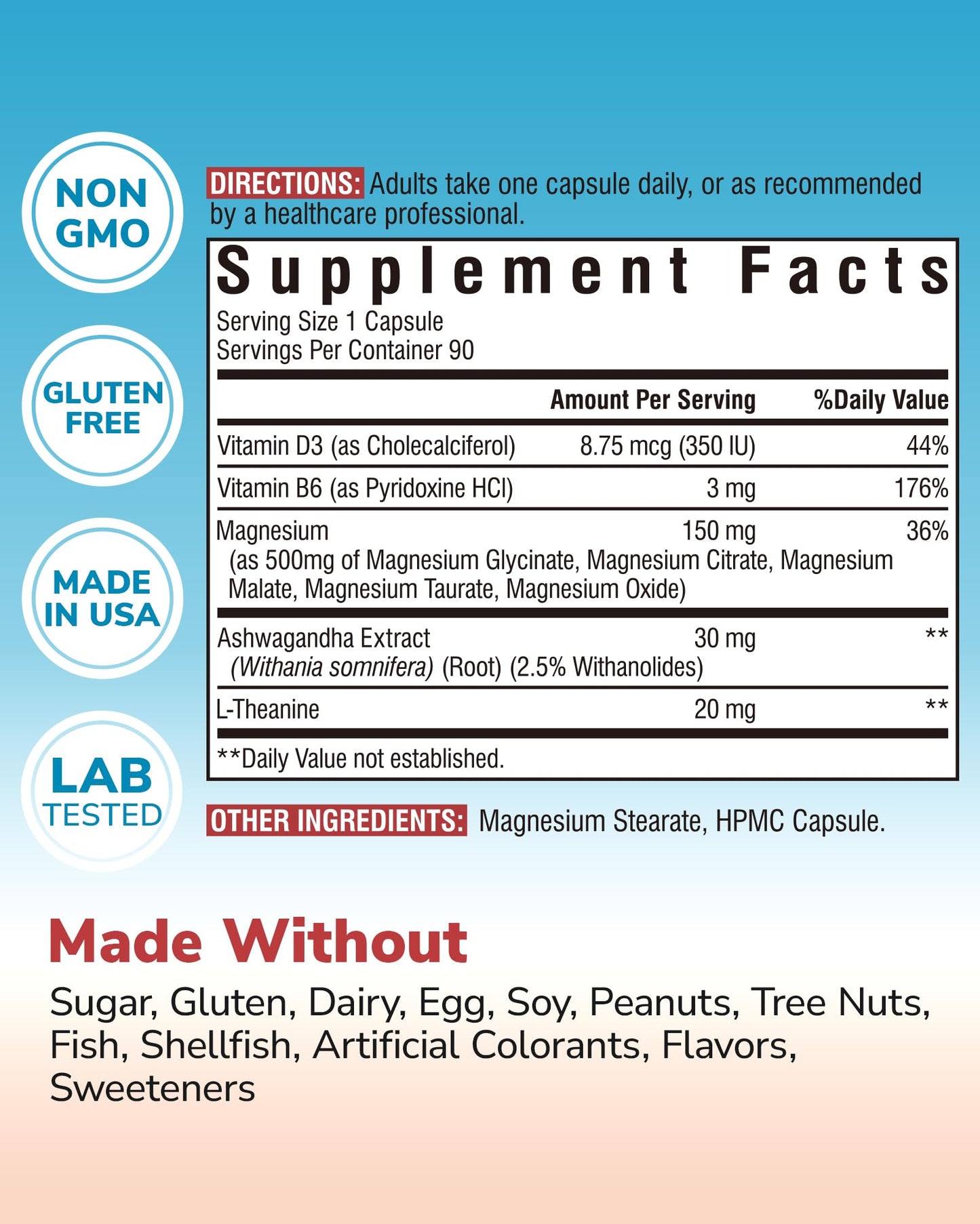 10 in 1 Magnesium Complex, 420mg Elemental Magnesium | Ultra Strength, Max Absorption | Chelated Magnesium Supplement for Sleep, Nerves & Heart Health | Non-GMO, 120 Vegan Capsules Nirvana Guru