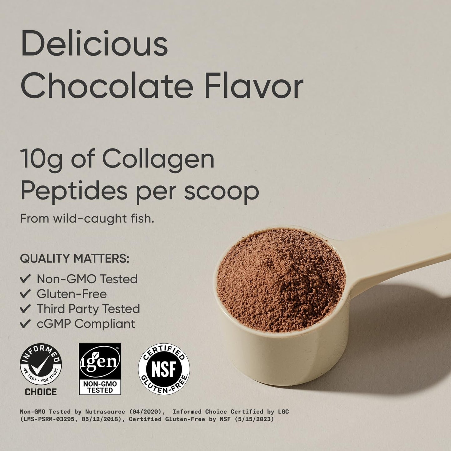 Sports Research Marine Collagen Peptides Powder - Sourced from Wild-Caught Fish, Pescatarian Friendly, Keto Certified & Non-GMO Verified - Easy to Mix in Water or Juice! (34 Servings) - Nirvana Guru