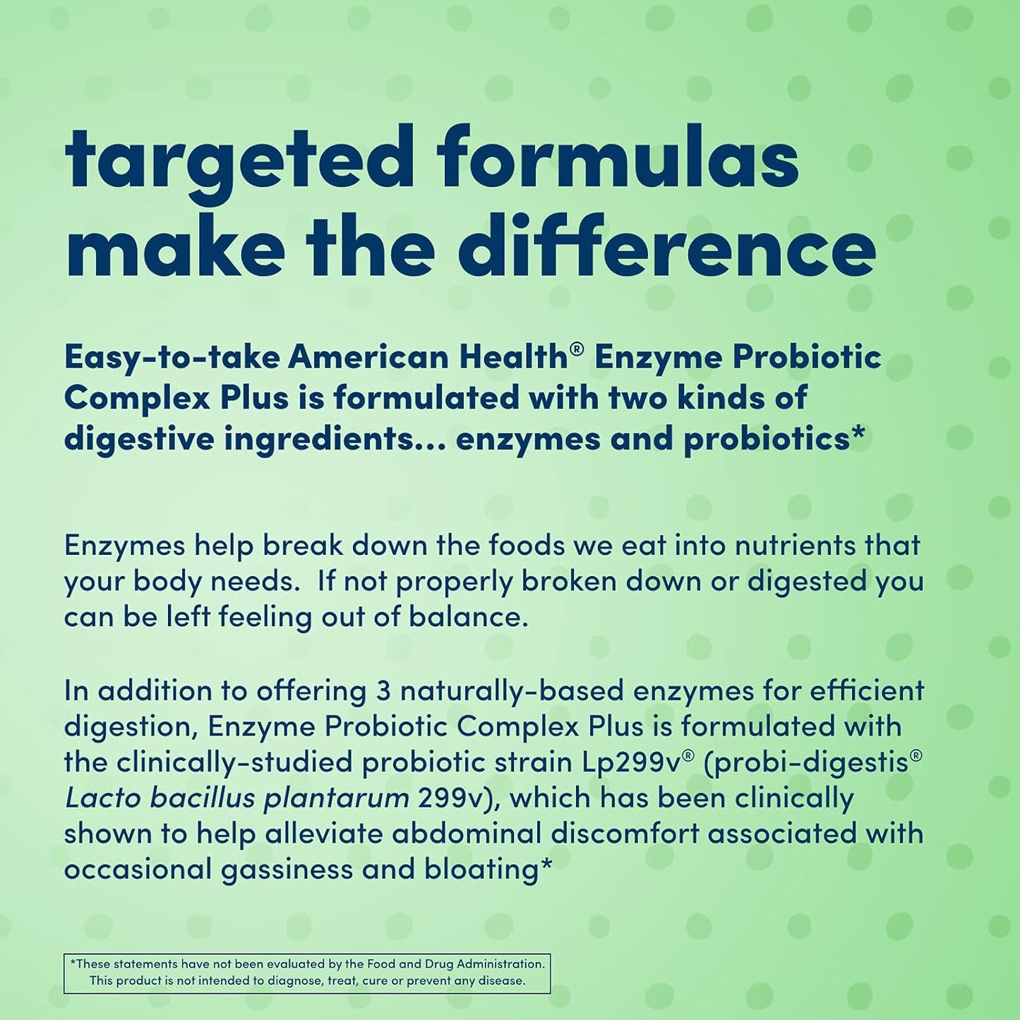 AMERICAN HEALTH Enzyme Probiotic Complex Plus, 20 Billion Microorganisms - Clinically Studied Strain - Advanced Support for Gas & Bloating* - Non-GMO - 30 Capsules, 30 Total Servings - Nirvana Guru