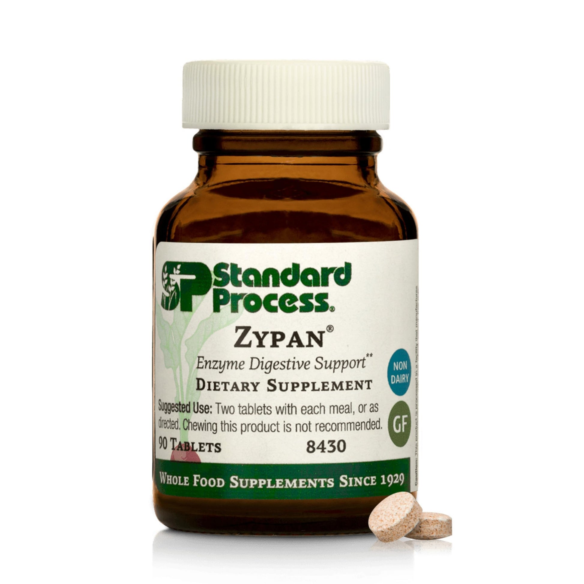 Standard Process Inc. Zypan - Digestive Health Support Supplement - HCI Supplement with Pancreatin, Betaine Hydrochloride & Pepsin - Support Macronutrient Digestion - 330 Tablets Nirvana Guru