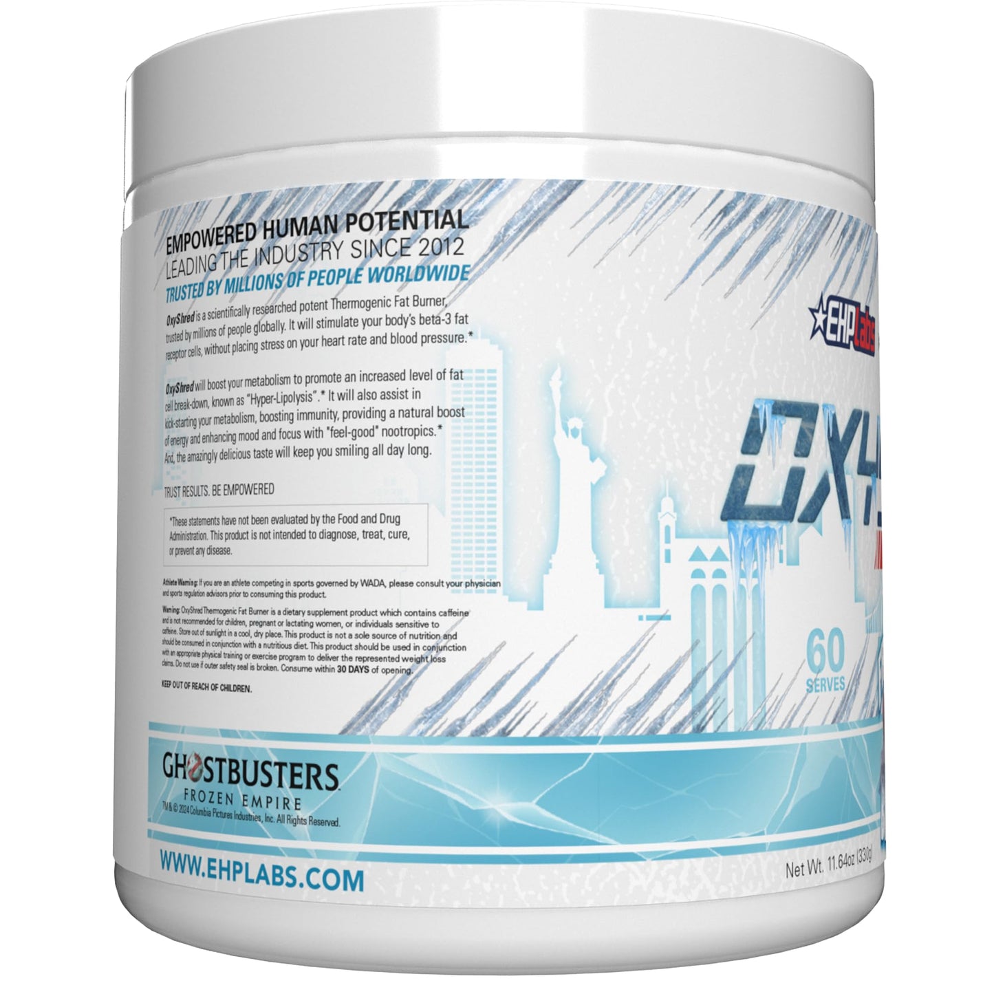 EHP Labs OxyShred Pre Workout Powder - Preworkout Powder with L Glutamine & Acetyl L Carnitine, Energy Boost Drink - Mango, 60 Servings Nirvana Guru