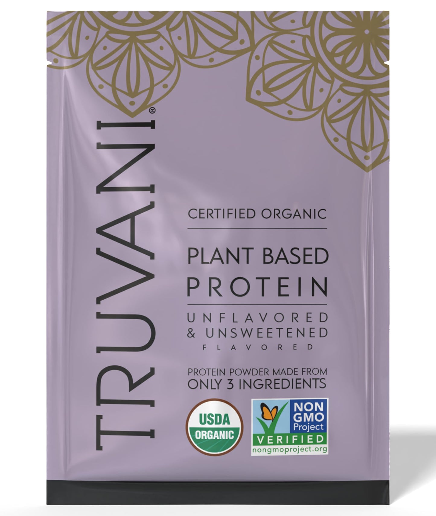 Truvani Vegan Protein Powder | Vanilla | 20g Organic Plant Based Protein | 18 Servings | Keto | Gluten & Dairy Free | Low Carb | No Added Sugar