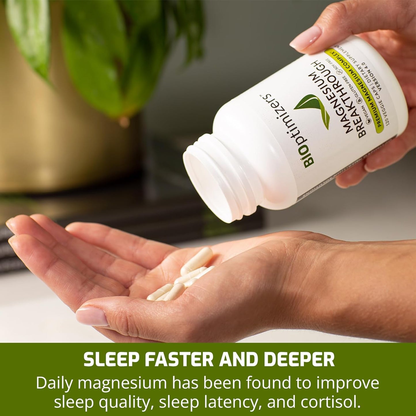 BiOptimizers Magnesium Breakthrough 4.0, (60 Capsules) & Cycle Care, (90 Capsules) - Natural Sleep, Brain, and Menstrual Relief Support Supplement Bundle Nirvana Guru