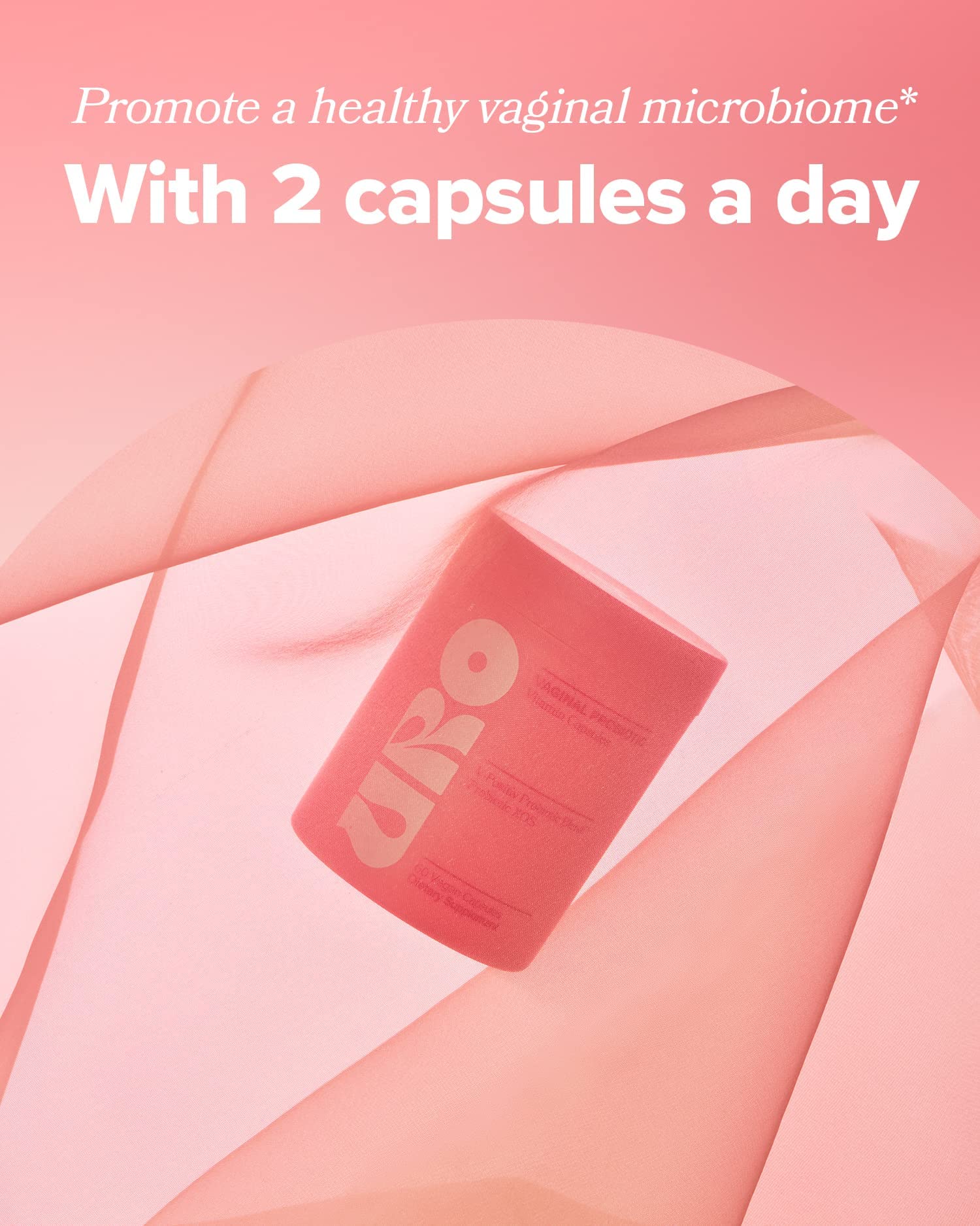 O Positiv URO Vaginal Probiotics for Women pH Balance with Prebiotics & Lactobacillus Probiotic Blend - Vaginal Health Supplement - Promote Healthy Vaginal Odor & Vaginal Flora, 60 Count (Pack of 1) Nirvana Guru