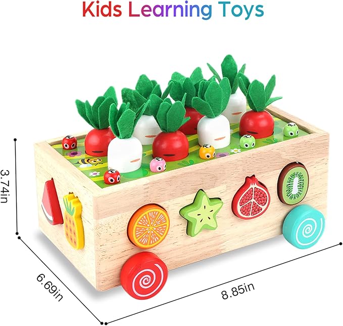 Toddlers Montessori Wooden Educational Toys for Baby Boys Girls Age 1 2 3 Year Old, Shape Sorting Toys 1st One First Birthday Girl Gifts for Kids 1-3, Wood Preschool Learning Fine Motor Skills Game nirvanaguru