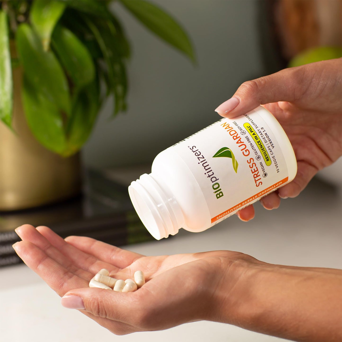 BIOptimizers Stress Guardian – Stress Relief Capsule – Rest Support Management - 90 Capsules Nirvana Guru