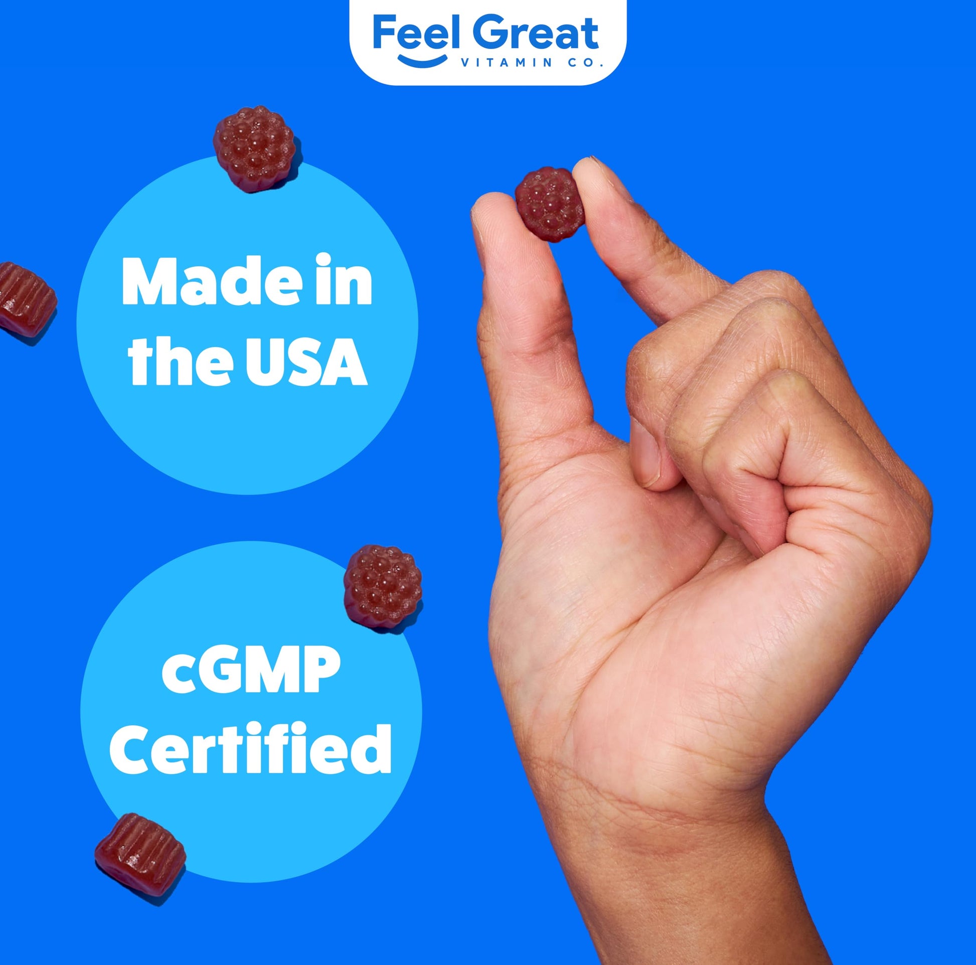 Feel Great Vitamin Co. Complete DHA Gummies for Kids | with Omega 3 6 9 + DHA, Vitamin C | Supports Healthy Brain Function, Vision & Heart Health | Gluten Free, Vegetarian | 60 Gummies Nirvana Guru