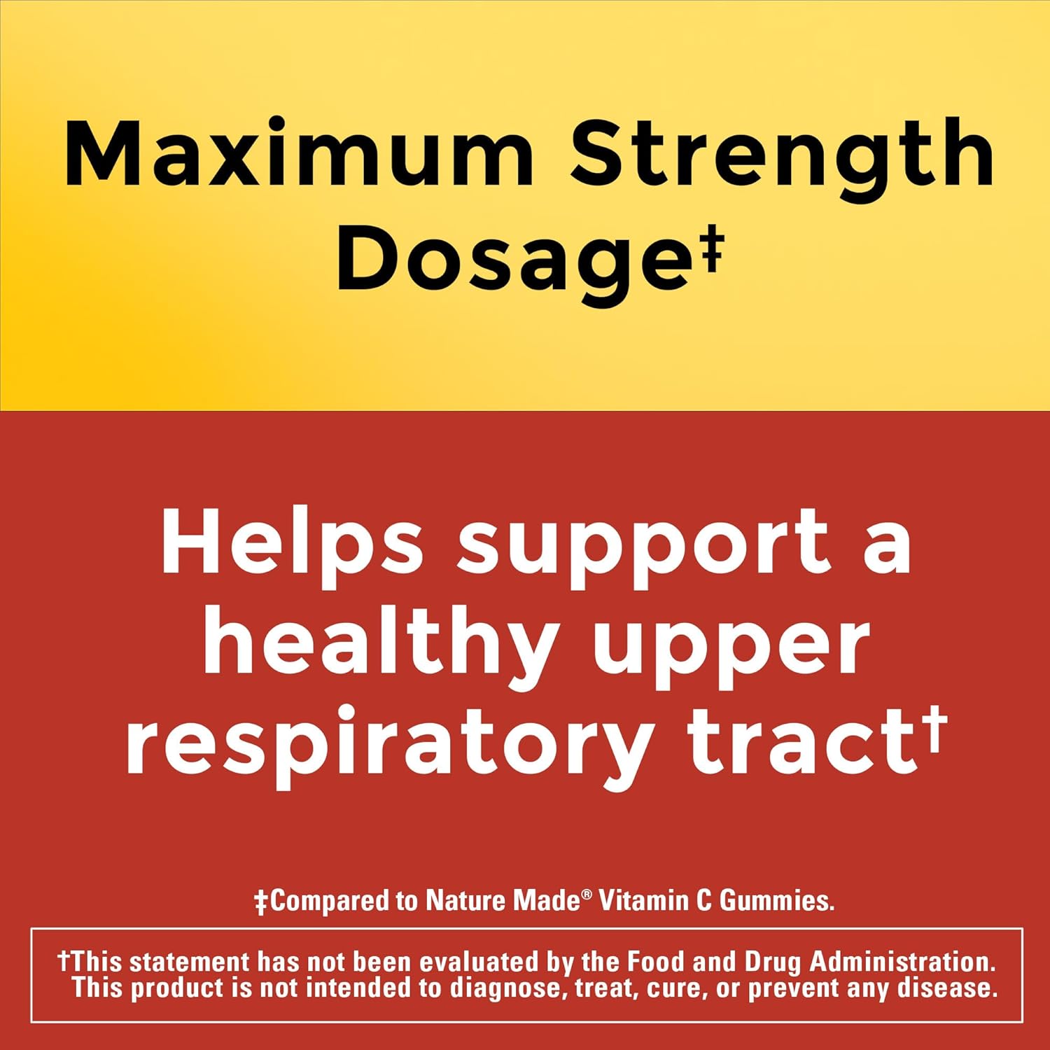 Nature Made Maximum Strength Dosage Vitamin C 1000mg per Serving, Immune Support Vitamin C Gummies for Adults, 80 Vitamin C Gummies, 20 Day Supply - Nirvana Guru