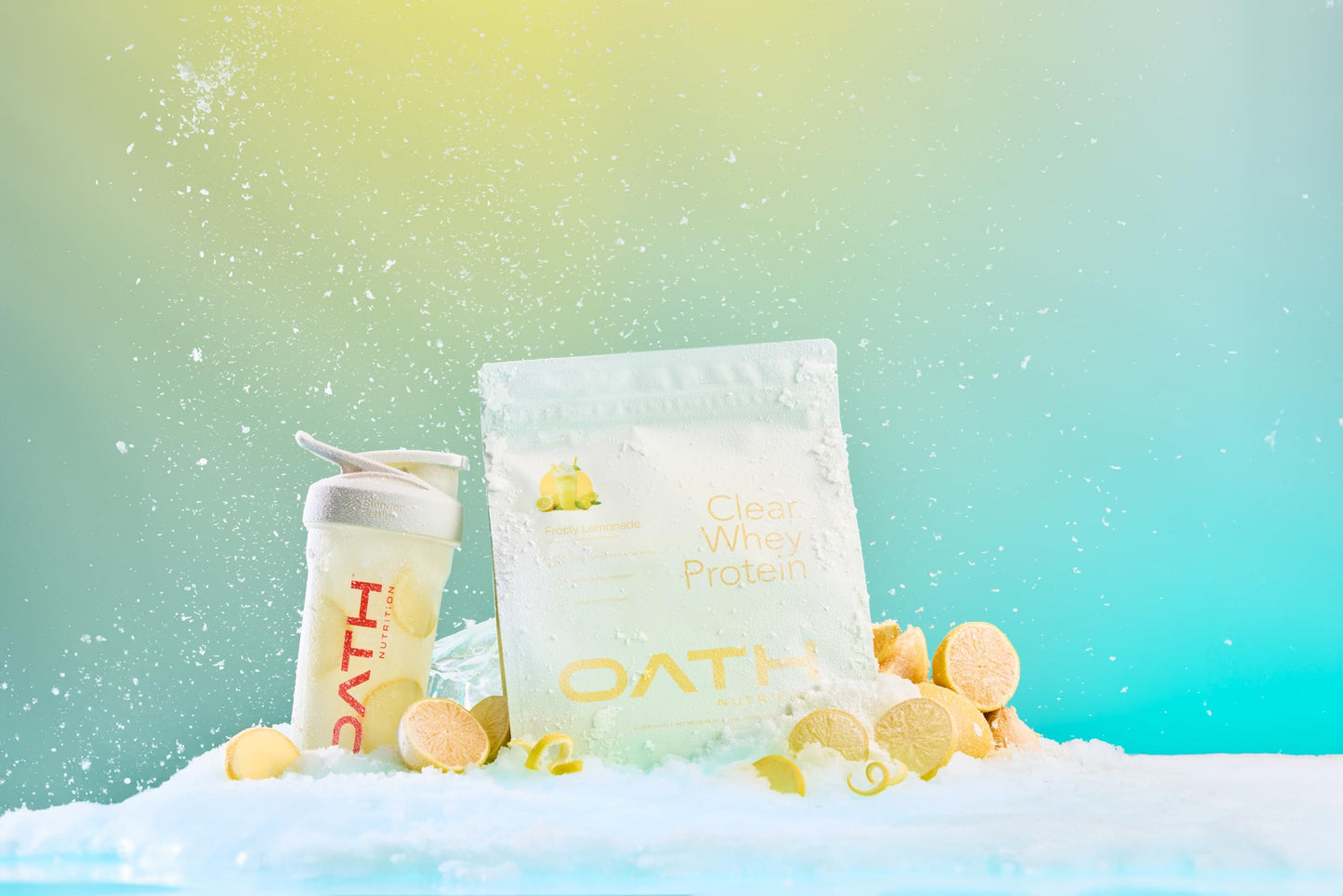 Clear Whey Isolate Protein Powder, Frosty Lemonade, 20g Complete Protein per Serving, No Added Sugar, Grass-Fed, 21 Servings Nirvana Guru