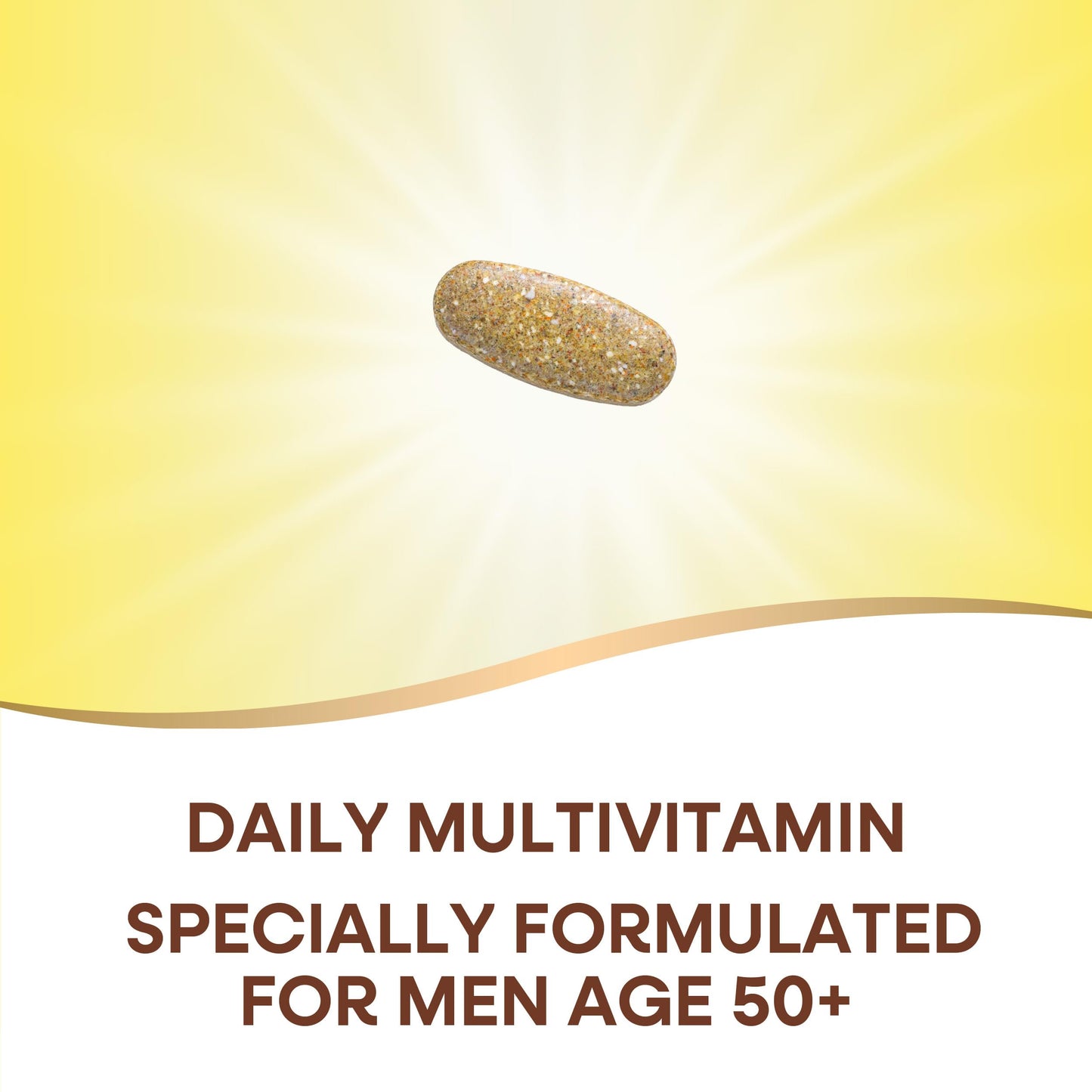 Nature's Way Alive! Men’s 50+ Daily Ultra Multivitamin, High Potency Formula, Supports Healthy Brain, Eyes & Heart*, with Methylated B12, Gluten-Free, 150 Tablets - Nirvana Guru