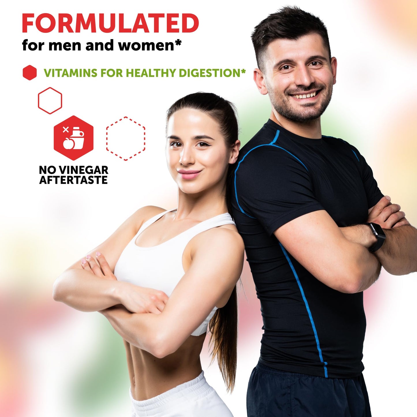 Keto ACV Gummies Advanced Weight Loss - ACV Keto Gummies for Weight Loss for Women and Men - Keto Gummies Supplement - Detox & Cleanse, Digestion - Apple Cider Vinegar - Apple Flavor