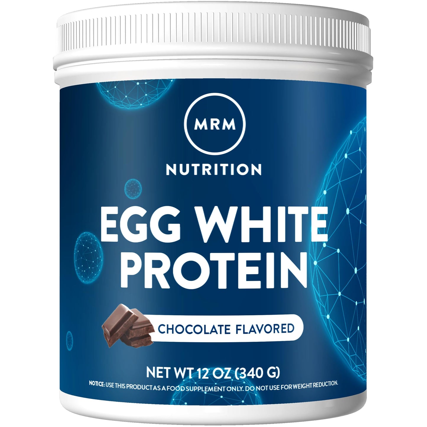 MRM Nutrition Egg White Protein | Vanilla Flavored | 23g Fat-Free Protein | with Digestive enzymes | Highest Biological Value | Clinically Tested | 20 Servings - Nirvana Guru