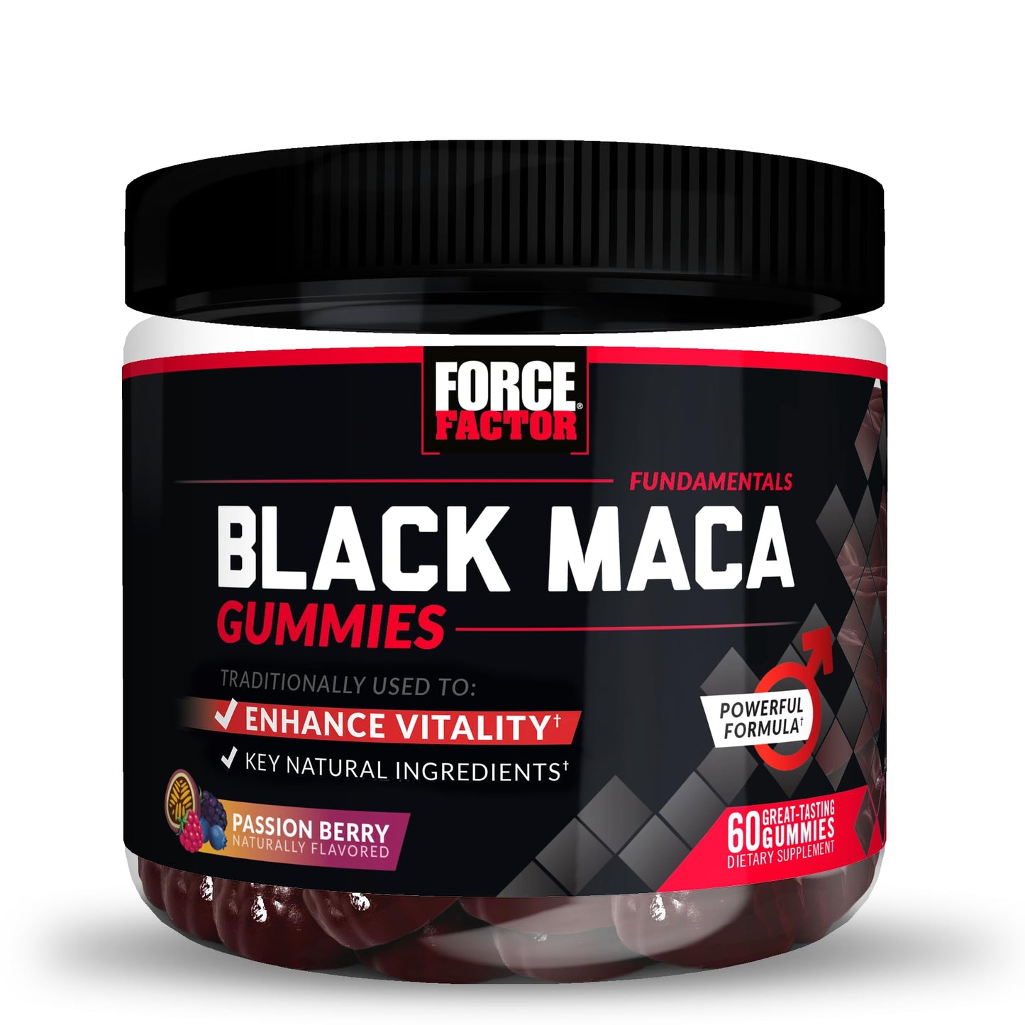 Force Factor Maca Max, Maca Root Capsules to Maximize Vitality & Performance, Made with Black Maca, Red Maca, & Yellow Maca Powder, Maca Root Powder, 2000mg, 120 Capsules