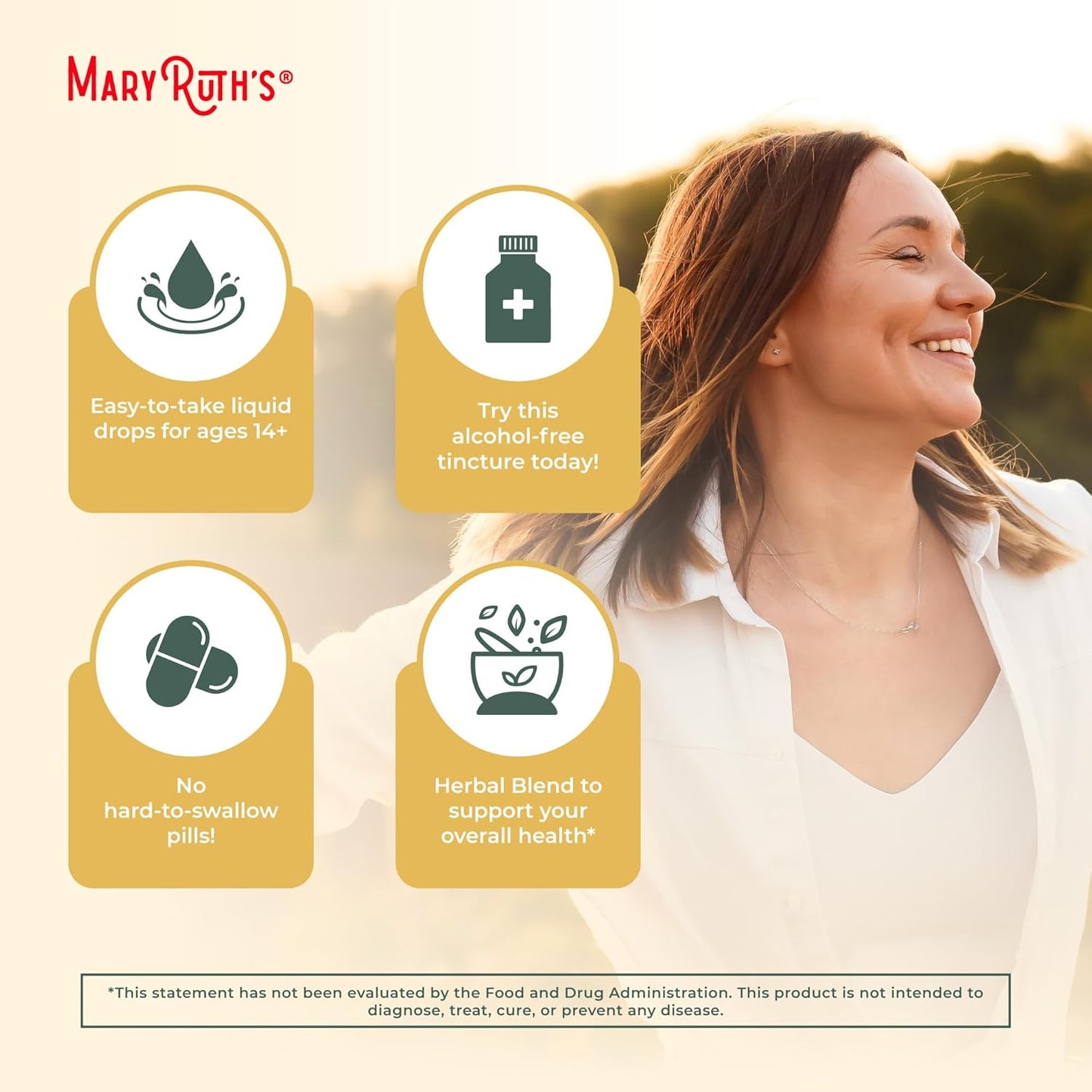 MaryRuth Organics USDA Organic Respiratory Health Liquid Drops with Mullein Leaf | Marshmallow Root & Elderberry | Mullein Drops for Lungs Herbal Blend | Immune Support Supplement | Vegan | 1 Fl Oz - Nirvana Guru